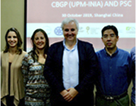 The Centro de Biotecnología y Genómica de Plantas (CBGP, UPM-INIA) signed a Memorandum of Understanding with the Institute of Genetics and Developmental Biology (IGDB) of Beijing and the Shanghai Centre for Plant Stress Biology (PSC) to establish a joint